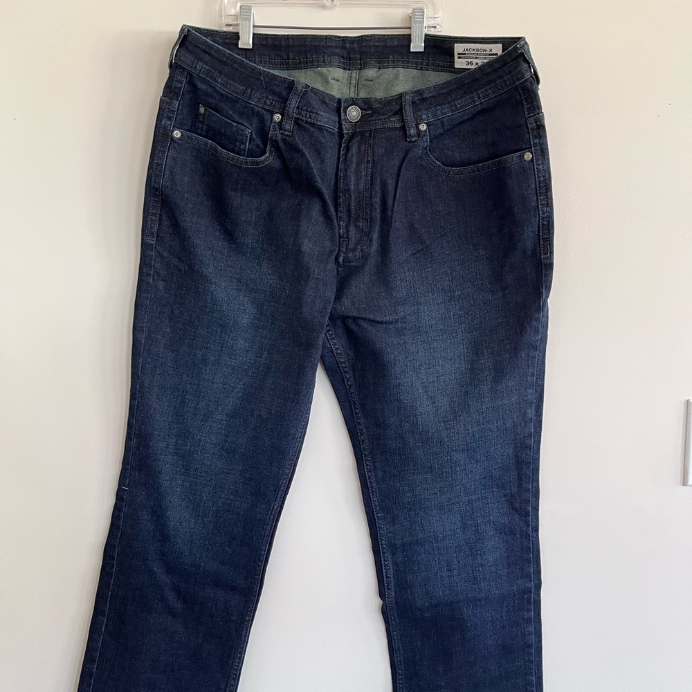 Buffalo David Bitton Men’s Straight Leg Blue Jeans
